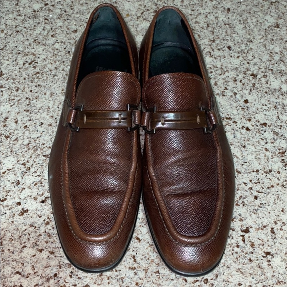 Men’s Salvatore Ferragamo Brown Loafers